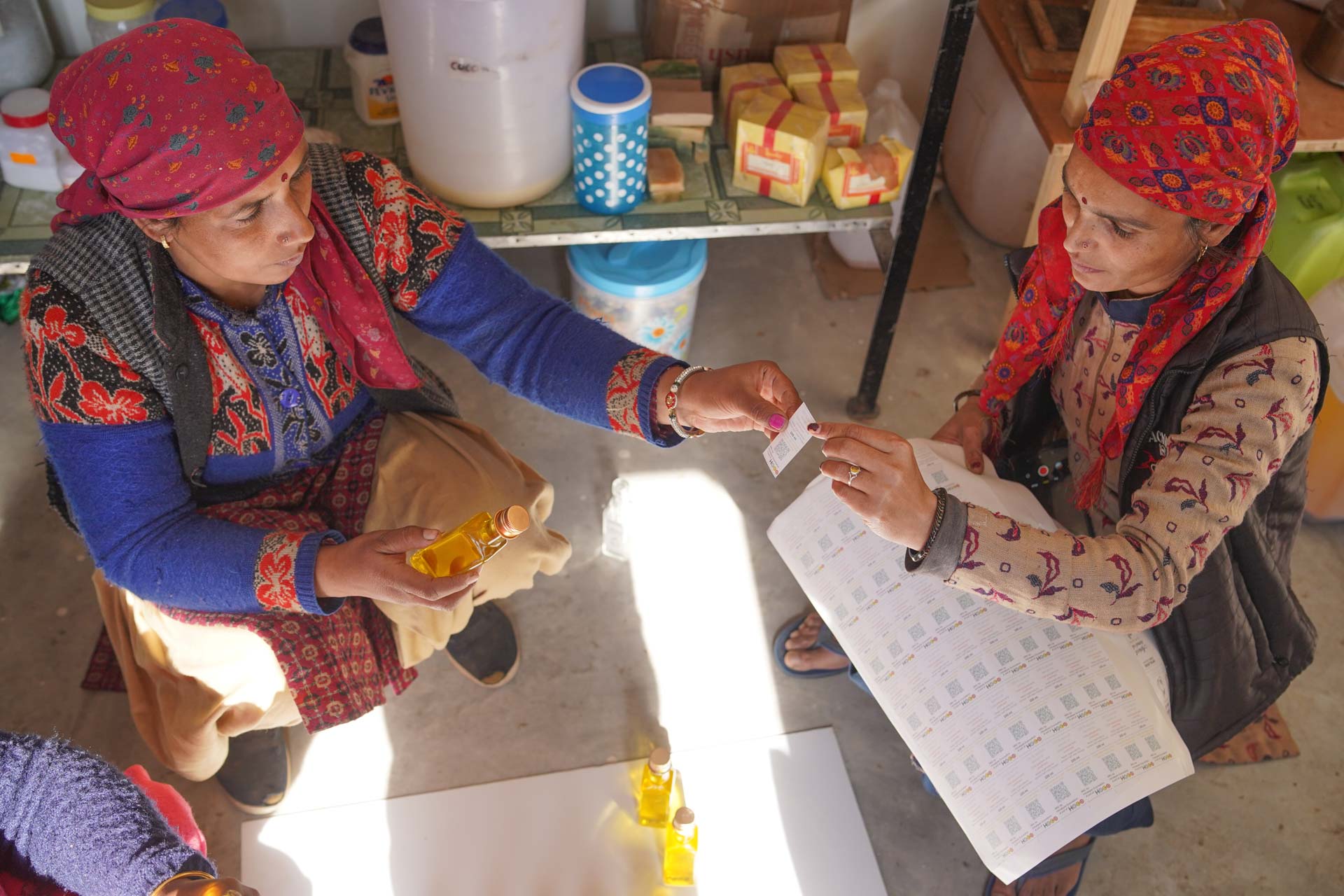 Women of Tirthan valley.