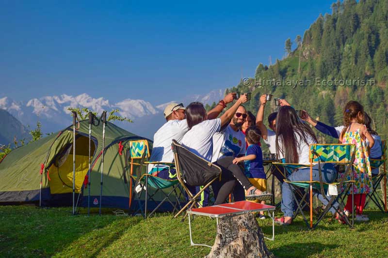 Camping in the Great Himalayan National Park