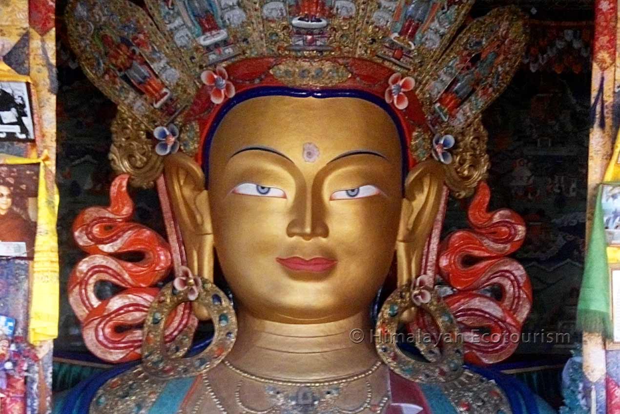 Buddha Statue in Ladakh