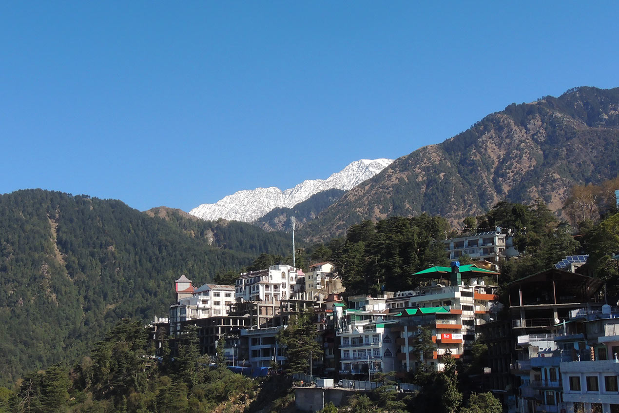 Dalai Lama Temple Complex in Mcleodganj