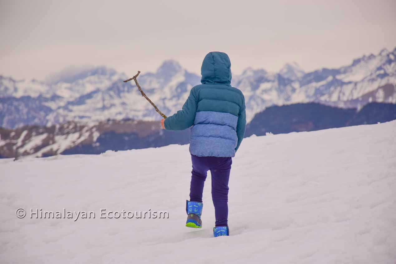 Tirthan Valley in Winter