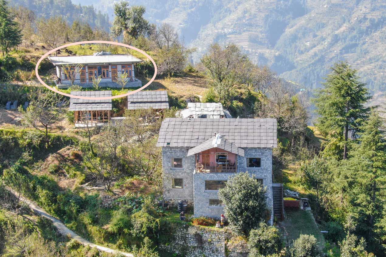 Accommodation Location of Himalayan Ecotourism for Internship