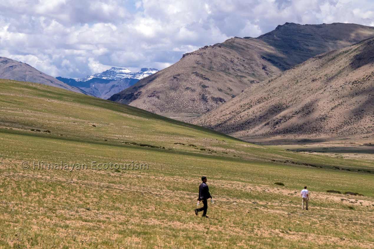 Ladakh landscape with clear skies