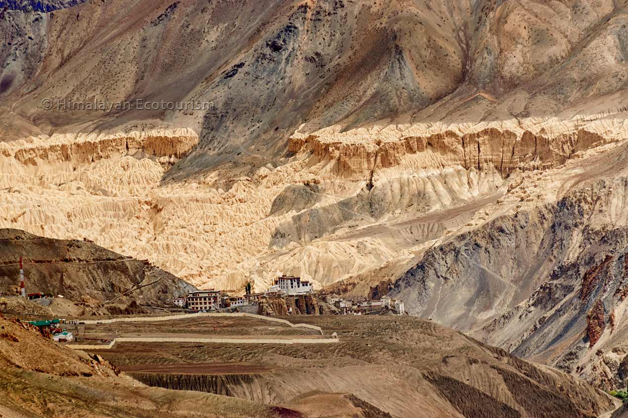 Moonland Landscapes in Lamayuru, Ladakh