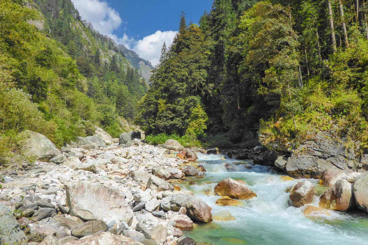 The Great Himalayan National Park.