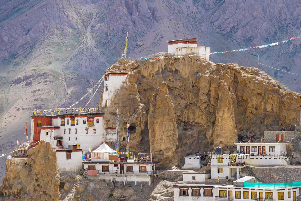 Dhankar Village in Spiti Valley