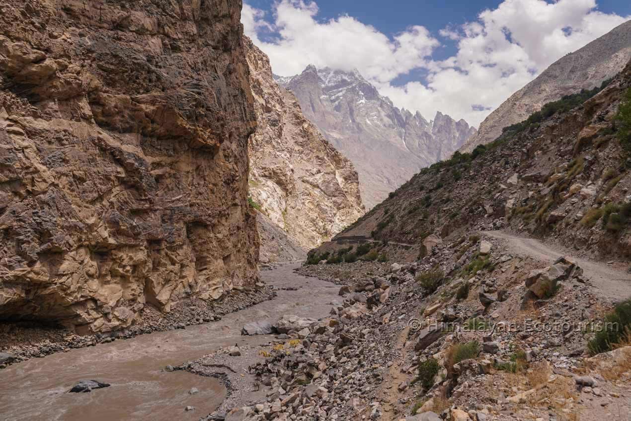 Spti to Tabo road, Spiti valley.