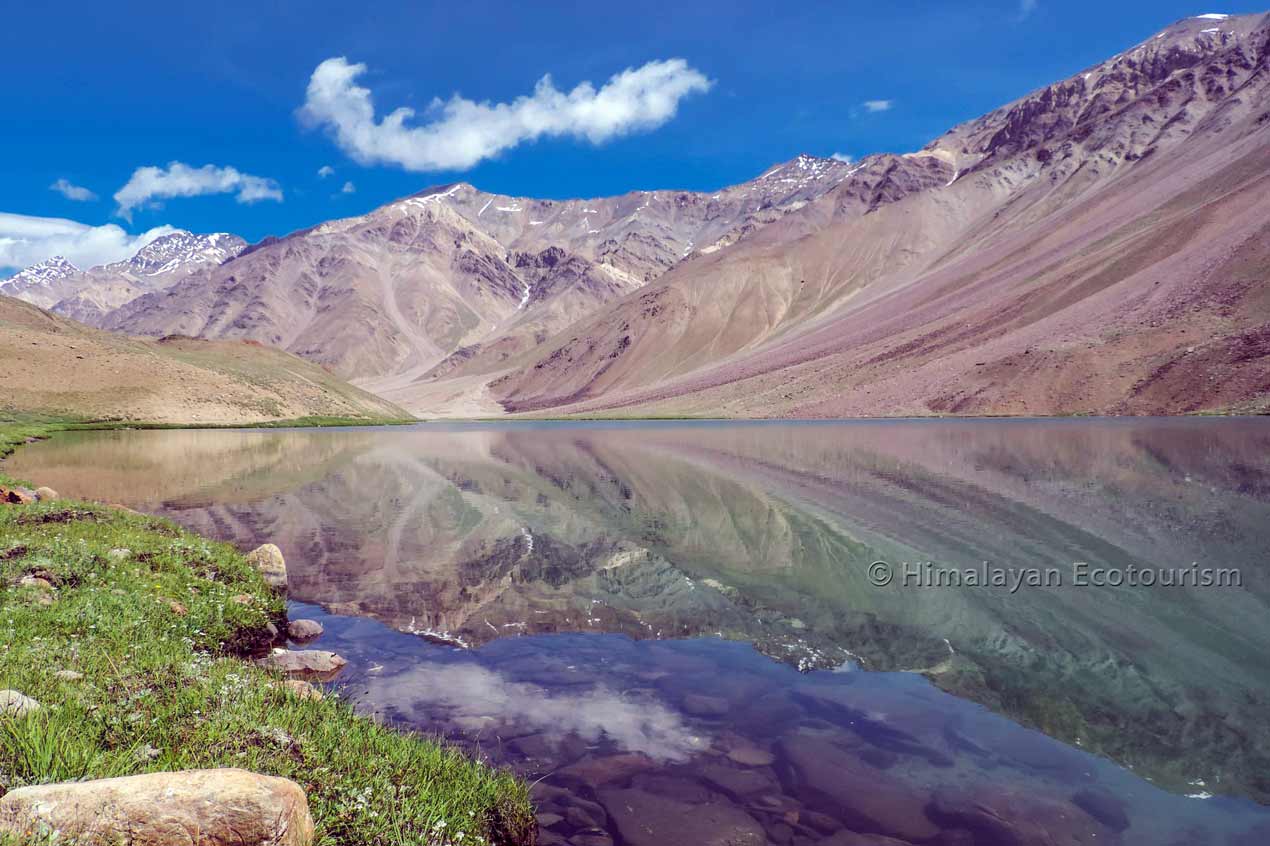 Chandratal lake, Spiti valley.