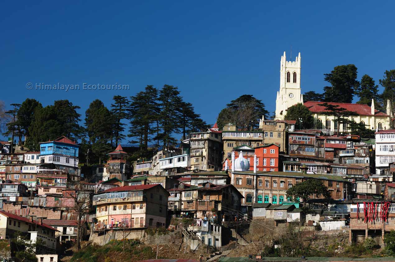 Queen of the hills, Shimla.