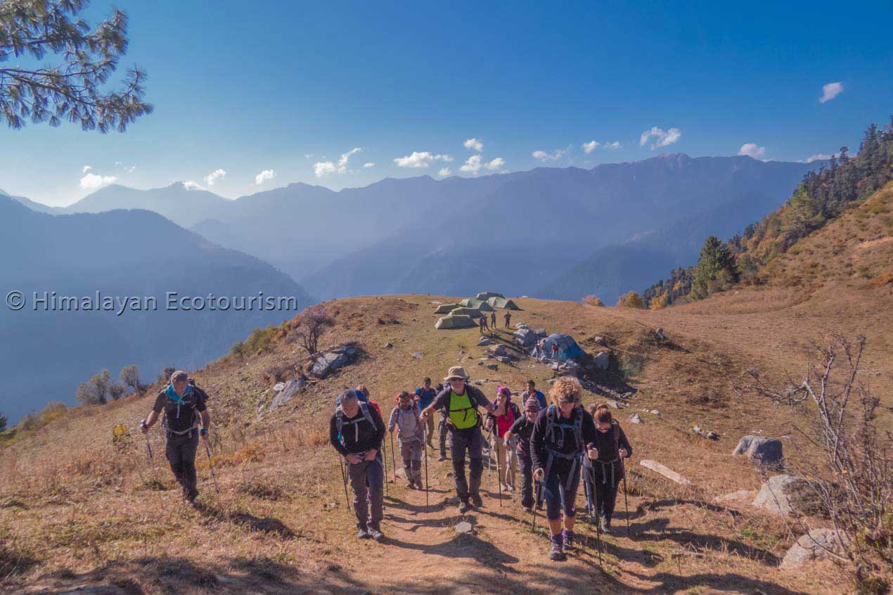 Trekking in Tirthan Valley