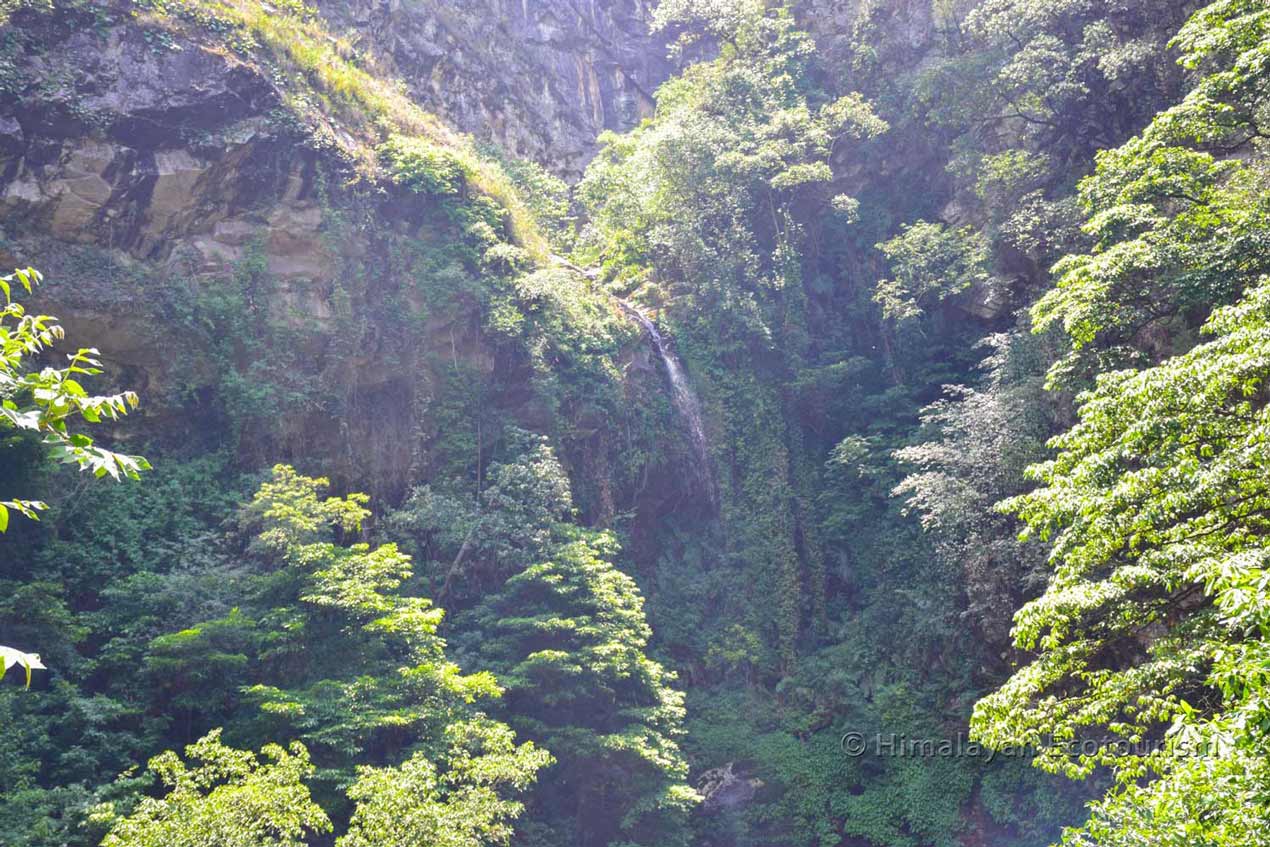 Waterfall in tirthan valley