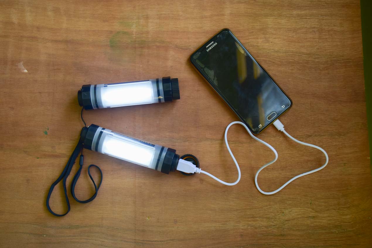 Torch cum power bank by Himalayan Ecotourism