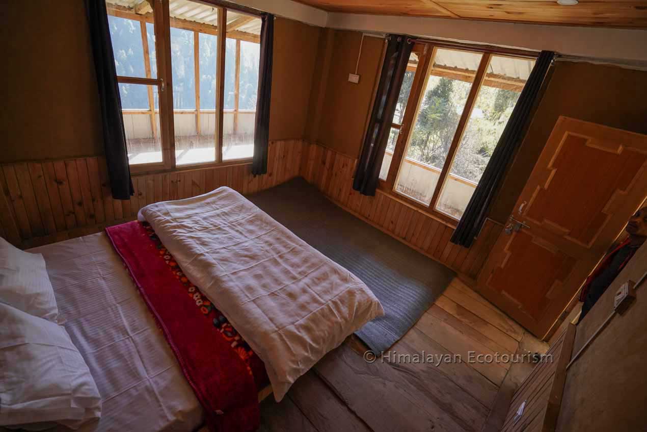 Properly ventilated - Homestay in the Tirthan Valley